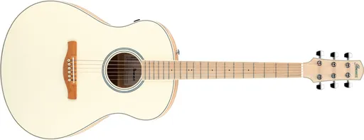 Ibanez AAM370M2E Transparent Antique White Peach Fuzz