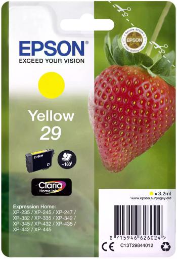 Epson T29 C13T29844012 žlutá (yellow) originální cartridge