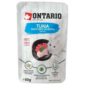 Kapsička Ontario Tuna in Broth 80g