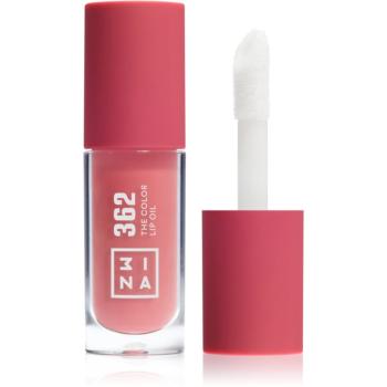 3INA The Color Lip Oil hydratační olej na rty odstín 362 - Classic soft pink, sheer 4 ml