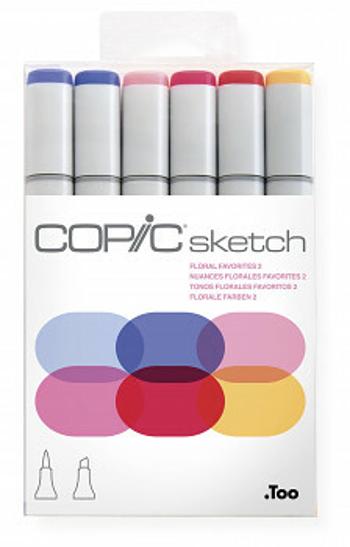 Copic Sketch sada 6ks Floral Favorites 2