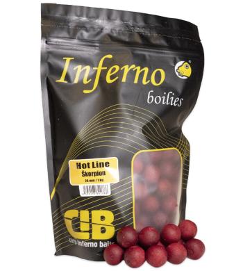 Carp inferno boilies hot line škorpion - 1 kg 24 mm