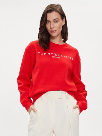 Tommy Hilfiger dámská červená mikina