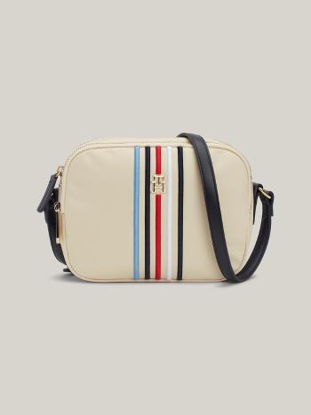 Tommy Hilfiger dámská krémová crossbody kabelka Poppy - OS (AEF)