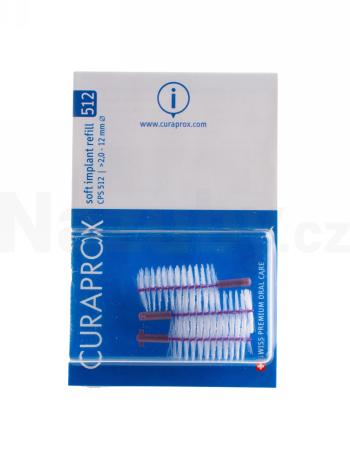 Curaprox CPS 512 Soft Implant mezizubní kartáček 3 ks