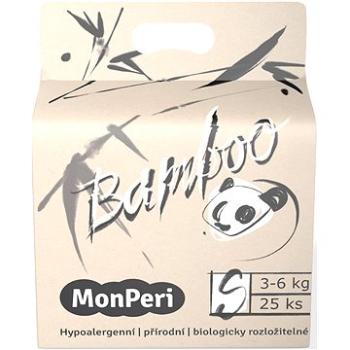 MonPeri Bamboo EKO S (vel. 2) 3–6 kg  25 ks (8594169731513)