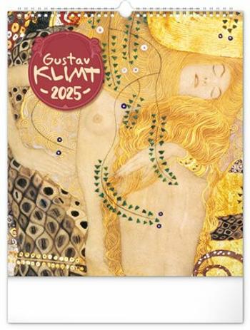 Nástěnný kalendář Gustav Klimt 2025