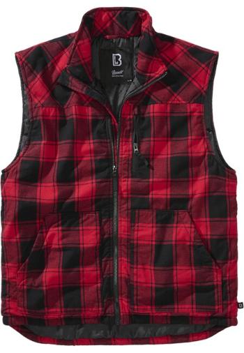 Brandit Lumber Vest red/black - 5XL