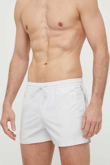 Plavkové šortky Calvin Klein bílá barva, KM0KM00956