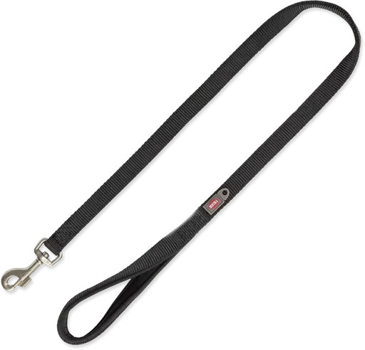 Vodítko Trixie Premium s vyplněnou rukojetí XS černé