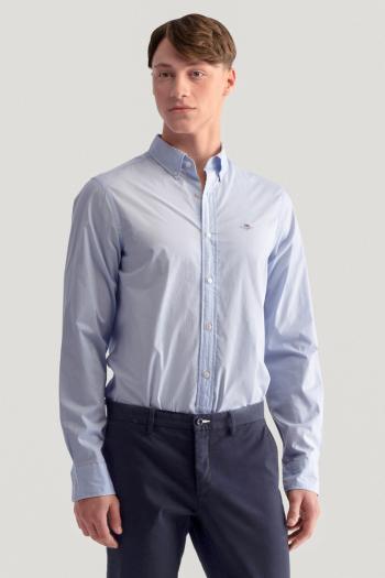 KOŠILE GANT SLIM POPLIN SHIRT LIGHT BLUE