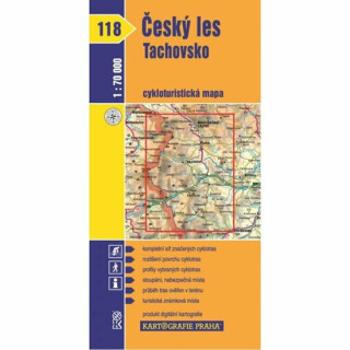 1: 70T(118)-Český les, Tachovsko (cyklomapa)