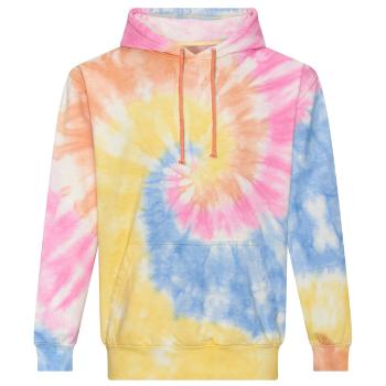 Just Hoods Batikovaná mikina - Tie-Dye Swirl | S