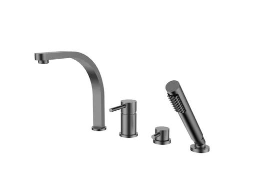 BESCO 4 otvorová vanová baterie DECCO grafitová s příslušenstvím BABWD4GR