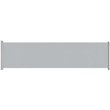 SHUMEE Zástěna boční, šedá 160 x 600 cm (42180)