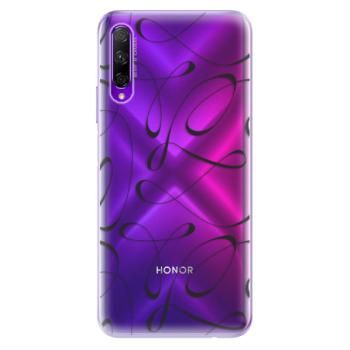 Odolné silikonové pouzdro iSaprio - Fancy - black - Honor 9X Pro