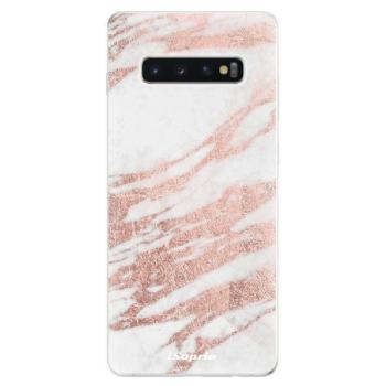 Odolné silikonové pouzdro iSaprio - RoseGold 10 - Samsung Galaxy S10+