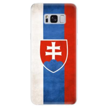 Odolné silikonové pouzdro iSaprio - Slovakia Flag - Samsung Galaxy S8