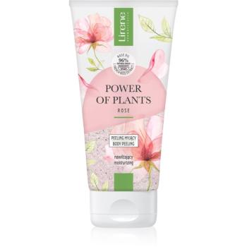 Lirene Power of Plants Rose peelingový gel s hydratačním účinkem 175 ml