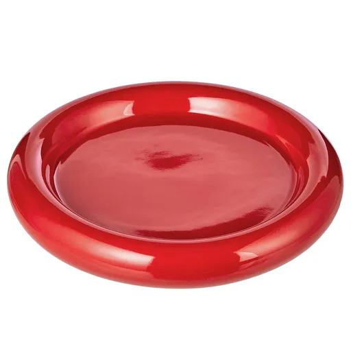GROOVE Talíř 17 cm - červená