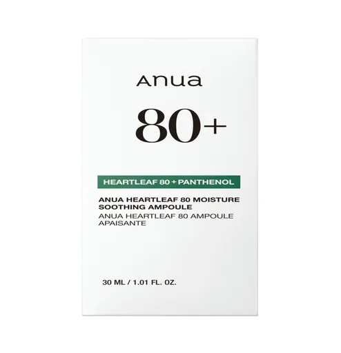 Anua Heartleaf 80% Moisture Soothing Ampoule hydratační sérum 30 ml