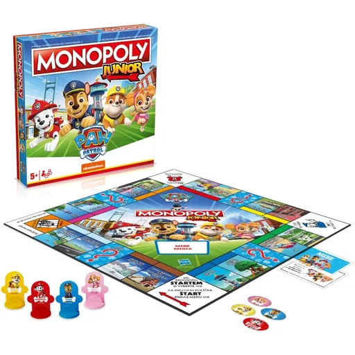 Monopoly Junior Tlapkova Patrola Společenská hra