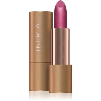 INIKA Organic Creamy Lipstick krémová hydratační rtěnka odstín Flushed 4,2 g