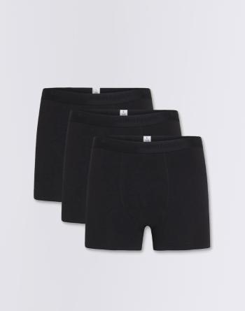 Knowledge Cotton 3-Pack Underwear 1300 Black Jet XL