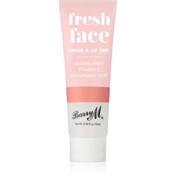 Barry M Fresh Face tekutá tvářenka a lesk na rty odstín Peach Glow 10 ml