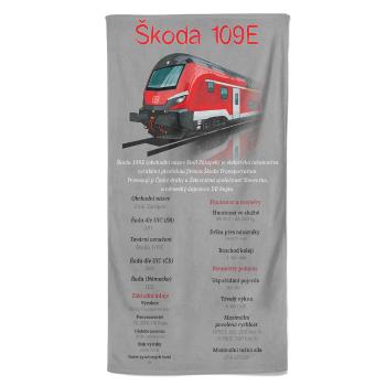 Osuška Škoda 109E (Velikost osušky: 70x140cm)