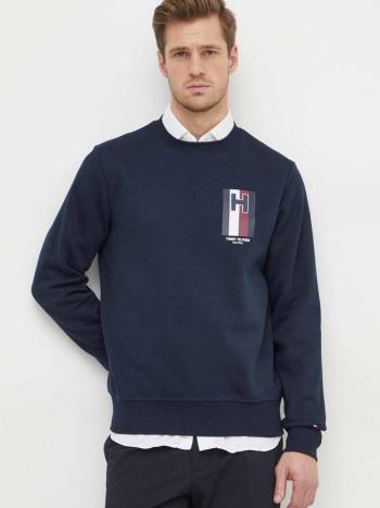 Tommy Hilfiger pánská tmavě modrá mikina - XL (DW5)