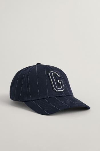 KŠILTOVKA GANT PINSTRIPED CAP NAVY