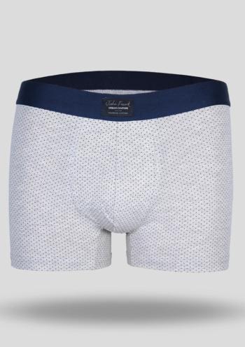 Pánské boxerky John Frank JFBUC115 XXL Sv. šedá