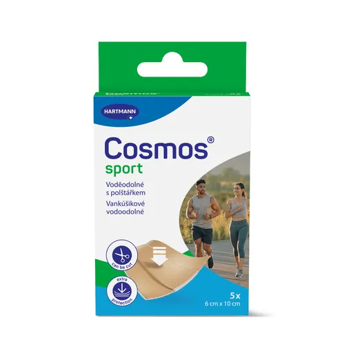Cosmos Sport 6 x 10 cm voděodolná náplast 5 ks