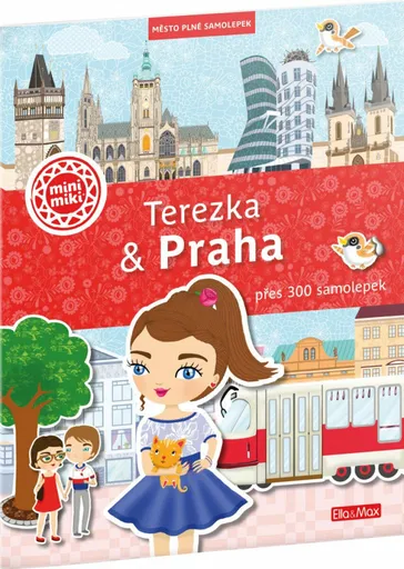 TEREZKA & PRAHA – Město plné samolepek - Barbora Strnadová, Lucie Jenčíková