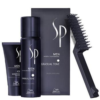 Wella Professionals Tónovací pěna na vlasy pro muže 60 ml + šampon na vlasy 30 ml SP Men (Gradual Tone) hnědá