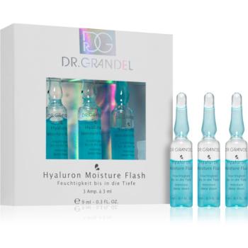 Dr. Grandel Hyaluron Moisture Flash ampule pro intenzivní hydrataci pleti 3x3 ml