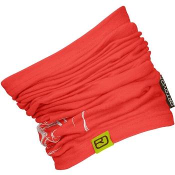 ORTOVOX 120 TEC LOGO NECKWARMER Nákrčník, červená, velikost