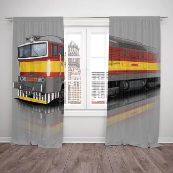 Závesy Okuliarnik (Rozmer: 140x250, Materiál: Interlock)