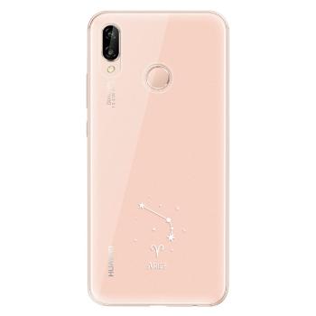 Odolné silikonové pouzdro iSaprio - čiré - Beran - Huawei P20 Lite