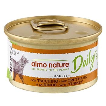 Almo Nature Daily Menu gazdaságos csomag 24 x 85 g - Pulyka mousse