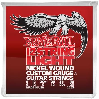 Ernie Ball 2233 Nickel Wound 12-String Light