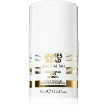 James Read Gradual Tan Sleep Mask Masca faciala cu efect de bronzare cu retinol 50 ml