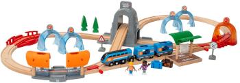 Vonatpálya Brio World 33972 SMART TECH SOUND Utazókészlet alagutakkal