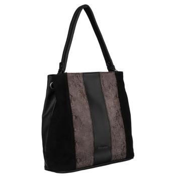 Dámska taška z ekokože s hadím vzorom - David Jones