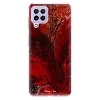 Odolné silikonové pouzdro iSaprio - RedMarble 17 - Samsung Galaxy A22