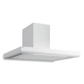 Klarstein Velaire digestoř, Elegantní, minimalistická, výkonná, Energetická třída A++, 595 m³/h, 90 cm