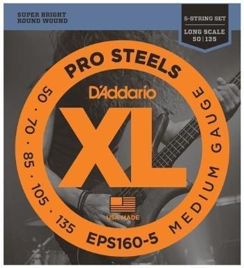 D'Addario EPS160-5 Struny pro 5-strunnou baskytaru