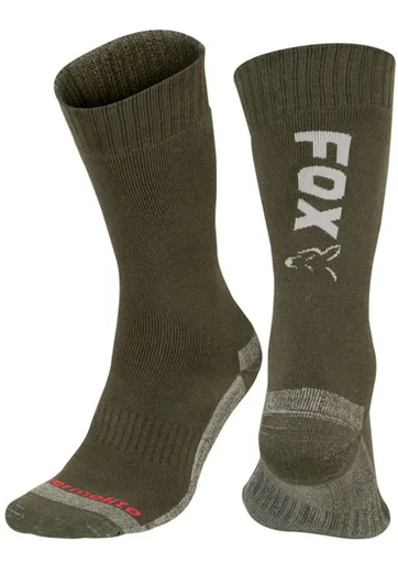 Fox Ponožky Collection Thermolite long sock Green/Silver - 44-47,Fox Ponožky Collection Thermolite long sock Green/Silver - 44-47