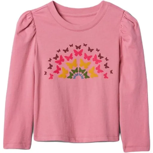 GAP BABY Dětské tričko, růžová, velikost 4Y